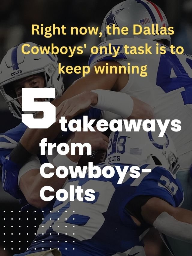 Cowboys defeated Colts, Cowboys-Colts Summary, DaRon Bland and another safety Malik Hooker