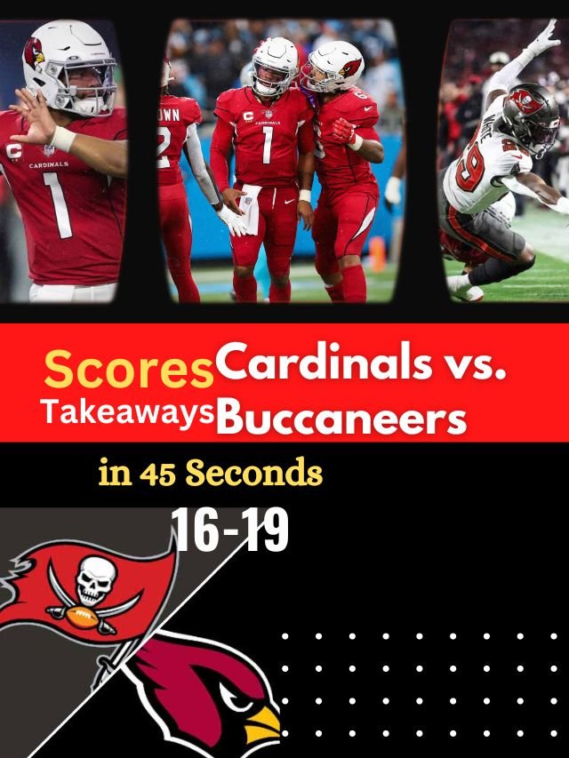 NFL Cardinals vs. Buccaneers key takeaways, cardinals buccaneers takeaways, NFL Scores Today, NFL Highlights, NFL games today, NFL