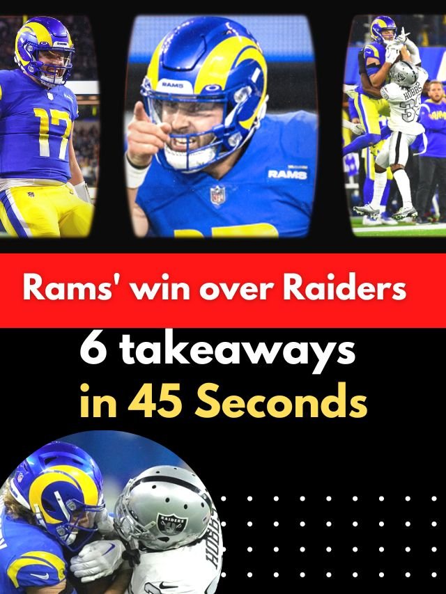 Los Angeles Rams win over Las Vegas Raiders recap