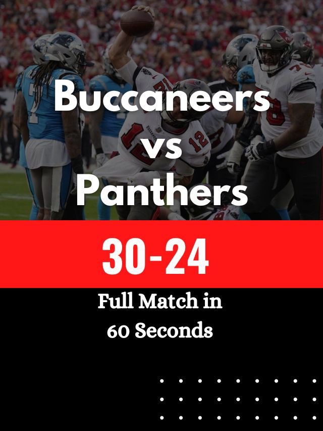 buccaneers vs panthers